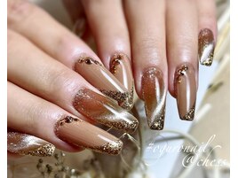 マグネットにラメ☆