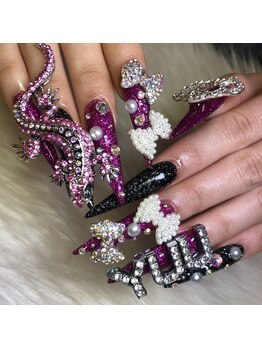 クロスネイル 渋谷店(CROSS nail)/しっかり派手に！！