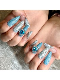 ツイードネイル