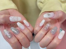 リリー 大阪駅前第一ビル店(Lily)/流行りの#リボンネイル