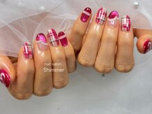 シマー(Shimmer)/推し活ネイル
