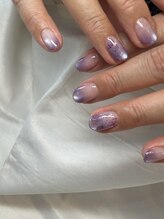 トゥデイム(TODAY'm)/紫陽花ネイル