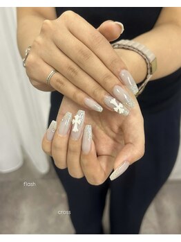flash〈グラデ+クロス〉