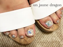 アン ジョーヌドラゴ/フットキラキラネイル