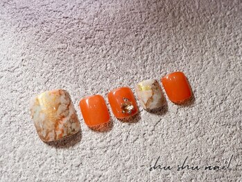 シュシュネイル 高輪店(Shu Shu nail)/Footトレンドコース