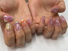 ニコルネイル(nicole nail)/paragel/heart