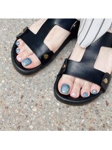 ゾゾ イリプレッセブル(ZOZO irreplaceable)/大人のフットネイル♪