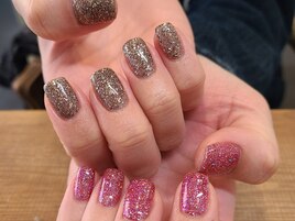 ラメワンカラー