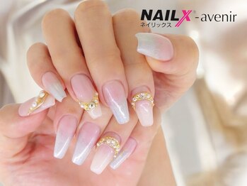 ネイリックス アヴェニール(NAILX avenir)/ヌーディユニコーングラデ