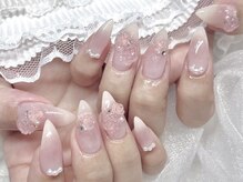 モカ 心斎橋(moca by Lee)/【Aina】チークネイル