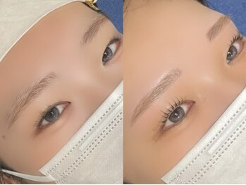 リモア(remoa)の写真/「韓国式施術」美容大国韓国の技術をご提供◎眉毛パーマ・ワックスと束感まつげパーマの同時施術が可能！