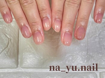 ナユネイル(na_yu.nail)/自爪風クリアネイル 256