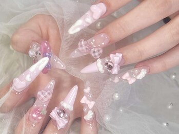 エミュレ(emure.)の写真/ー 短い自爪でも、ロング美爪へ大変身！お爪を傷つけない長さ出しで美しい手元へ ー 表参道/渋谷