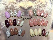 ナチュラル定額アート50種類程あります♪