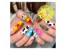 【20％OFF】★チップ長さだし★＋フルアート　オフ無料¥15,500 ⇒ ¥12,400