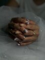 グロウネイル 札幌店(GLOW/NAIL)&nbsp;『art design』　波と貝殻をシックに！［札幌/ネイルサロン］