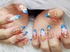 ハイビスカス/海