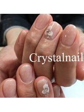 クリスタルネイル ボンベルタ橘店(CRYSTAL NAIL)/グラデーションネイル×3D