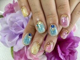 ［中村］カラフル☆チークネイル