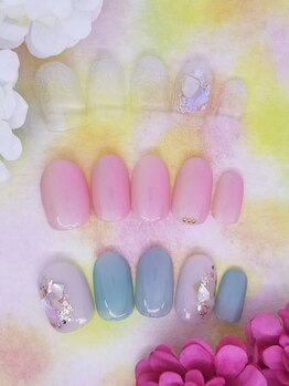 アフロディーテ(Aphrodite)/店内サンプルネイル¥6900