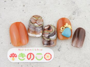 ネイルサロン きのこ/選べるデザインＬコース
