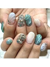 グリーディ(greedy)/海ネイル