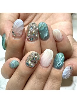 グリーディ(greedy)/海ネイル