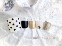 ネイル シーグラス(nail seaglass)/フット定額