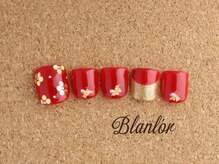 ブランロール 中目黒店(Blanl'or)/ＦＯＯＴ　新春ネイル♪　¥8,760