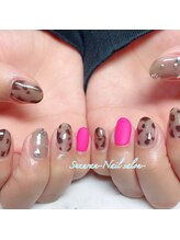 スズラン(SUZURAN)/シアーブラックベースアート