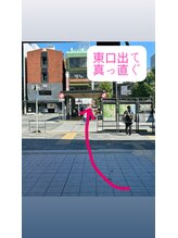 かぐや(salon)/アクセス１・「鎌倉駅」東口出て