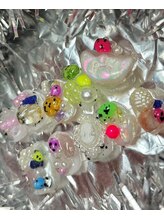 チャーレム ネイル(charlem nail)/モモ　イメージネイルチップ☆