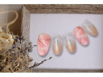 ファストネイル 荻窪駅前店(FAST NAIL)/フットネイル お花 【11896】