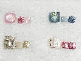 フットネイル☆定額デザイン