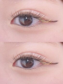 ミントラッシュ 郡山駅前店/カラーエクステ［まつエク］