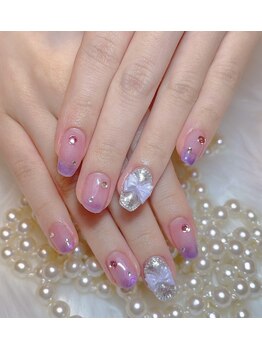 ココネイル(coco nail)/ワンカラーグラデーションネイル
