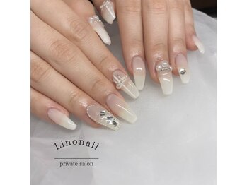 リノ(Lino)/ホワイトネイル【谷川】