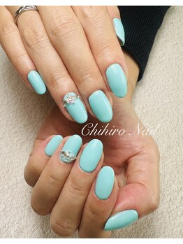チヒロネイル/ビジューネイル