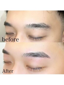 アイラッシュサロン ブラン 新瑞橋駅前店(Eyelash Salon Blanc)/メンズアイブロウ・眉毛