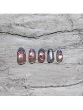 ネイルズ モダ(NAIL'S MODA)/7月の新作3/マグネットフレンチ
