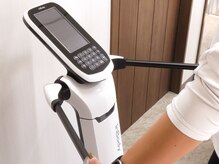 最新の体成分分析装置（Inbody）を使用して、筋肉量も確認！