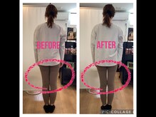 リボーン アオヤマ(Re-born aoyama)/全身整体初回体験Before→After