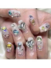 ソラール(SOLAR)/キラキラストーンネイル☆