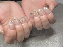 アイリス ネイルアンドアイラッシュ(IRIS nail&eyelash)/リボンネイル