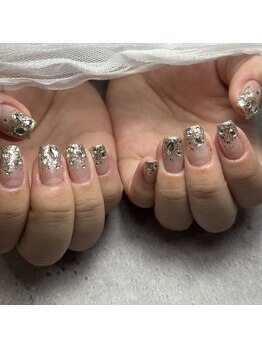 アース 新瑞橋店(HAIR & MAKE EARTH)/キラキラグラデーション