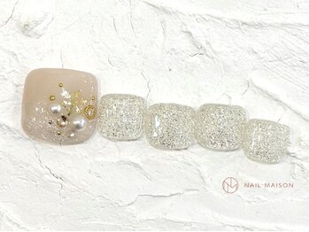 ネイルメゾン 池袋店(NAIL MAISON)/キラキラウィンター¥9000