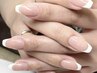 【2回目以降】王道フレンチネイル☆クリアベース〈Hand〉