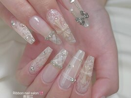 レース+クロス人気のデザイン