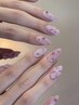 【長さだし】180分ビッグクロムパーツ/レースネイル4本まで