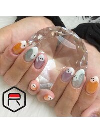 ハロウィンネイル